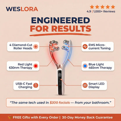 Weslora Sculpt - The 5-Minute Jawline Lift